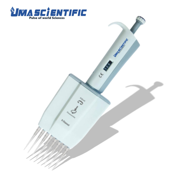 Multi-channel micropipette 8-Channel and 12-Channel uma scientific top brand
