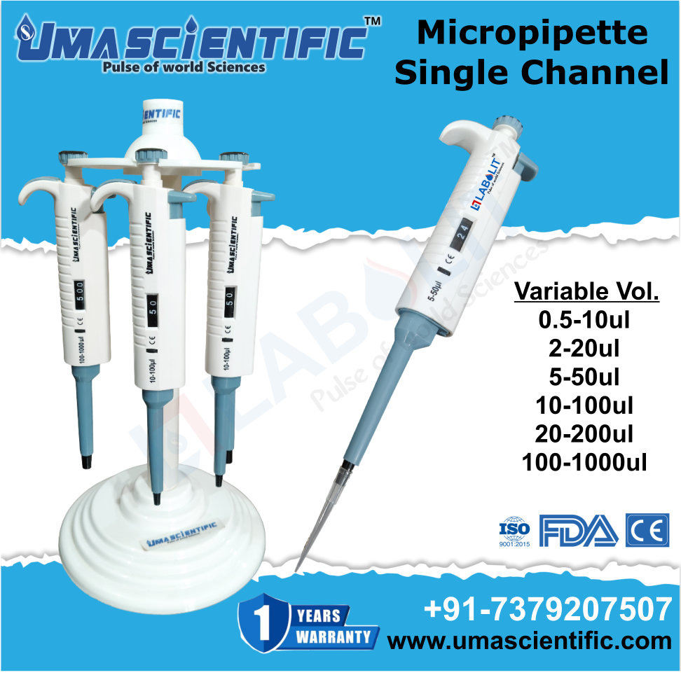 Micropipette Manufacturer in India