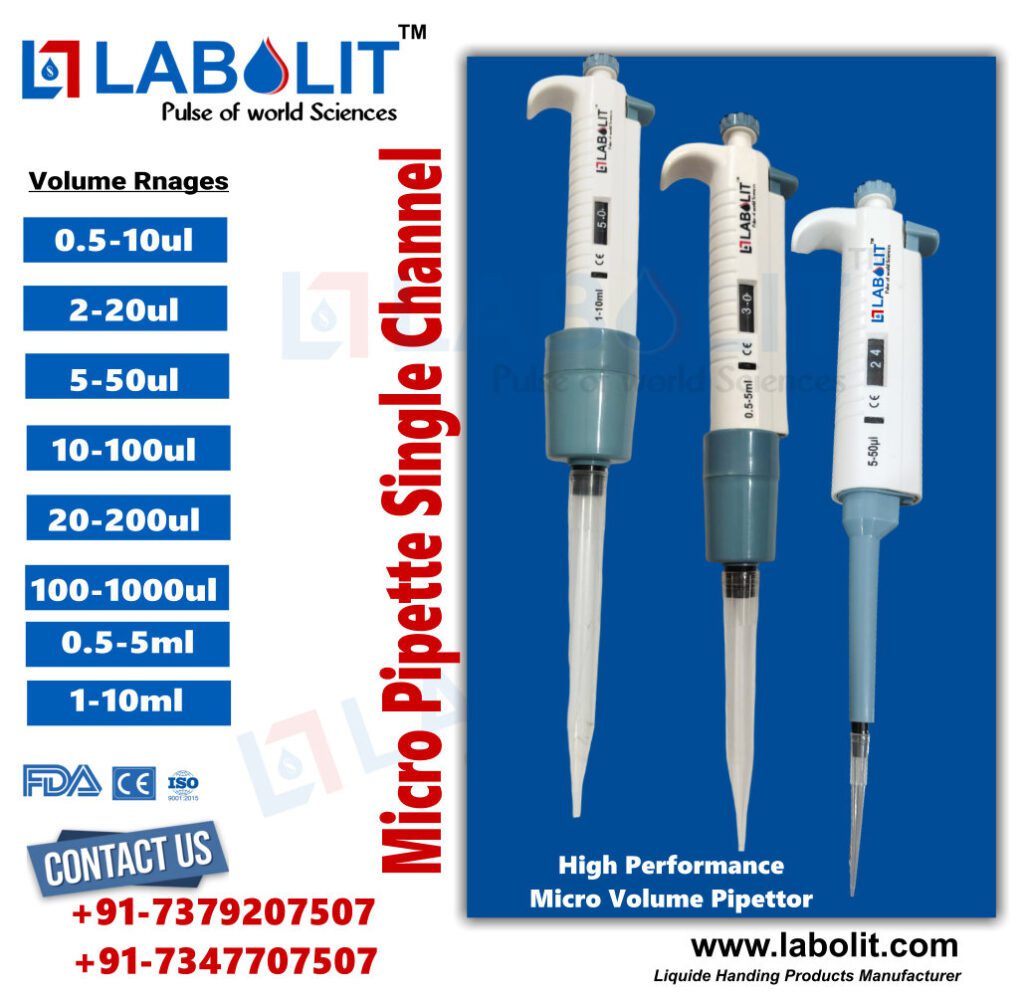 Micropipette | Micro Pipette | Single Channel Micropipette