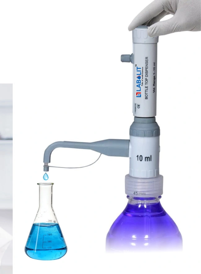 Bottle Top Dispenser – Accurate Liquid Handling Solution for Modern Laboratories 7 reagent dispensing system