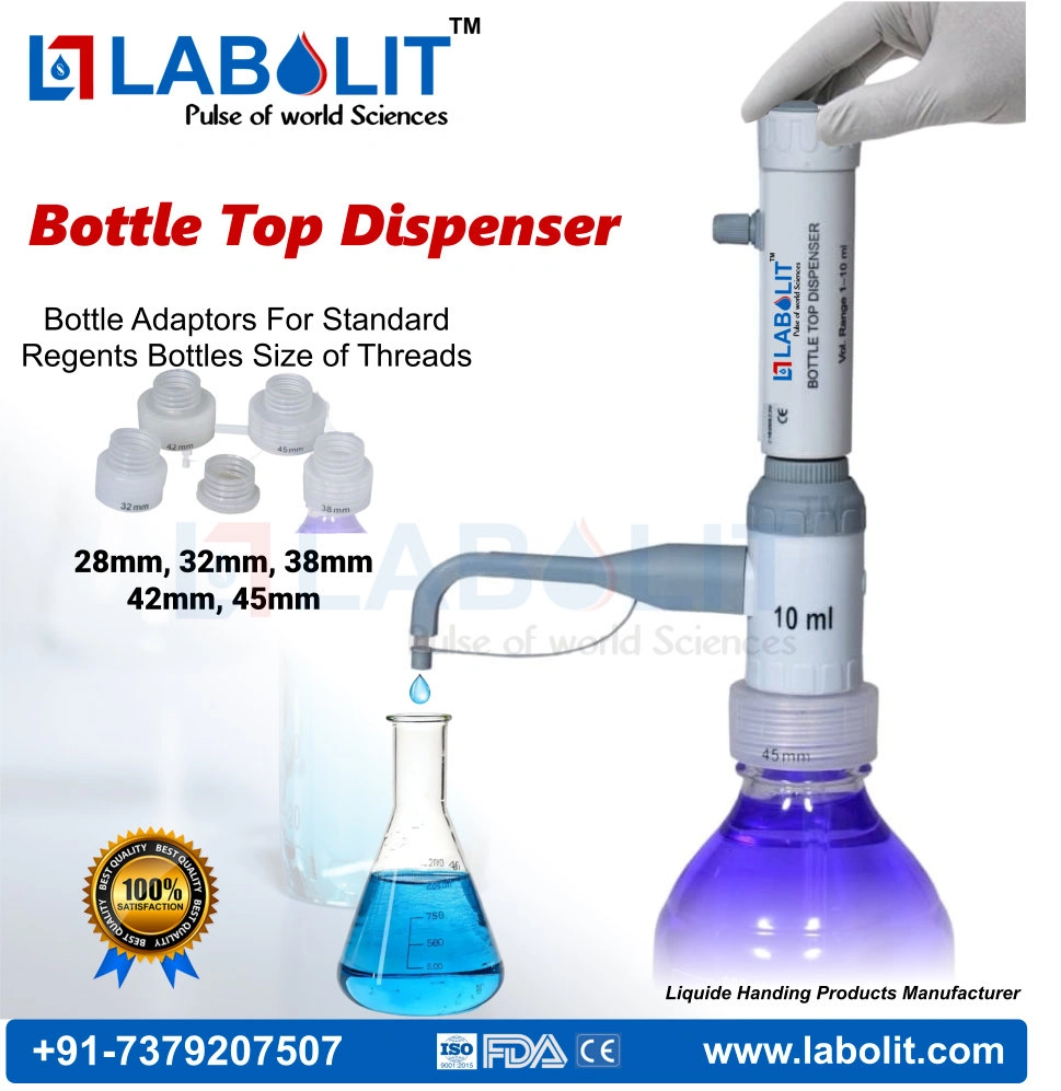 Bottle Top Dispenser – Accurate Liquid Handling Solution for Modern Laboratories 8 reagent dispensing system