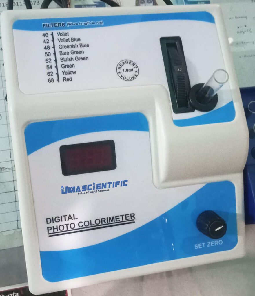 Best Digital Colorimeter in India – Manufacturer & Supplier | UMA Scientific 2 digital colorimeter