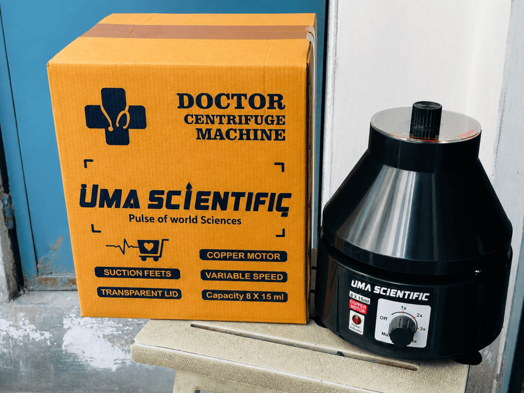 Centrifuge Machine Manufacturer in India | Doctor Model Laboratory Centrifuge | UMA Scientific 3 Centrifuge Machine Manufacturer in India