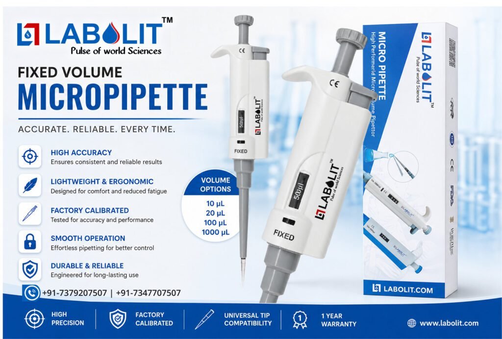 fixed volume micropipette