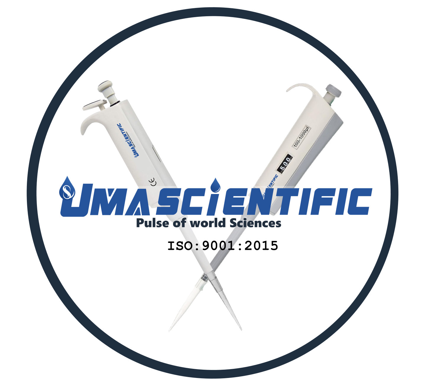 Uma Scientific | Micropipette & Lab Equipment Manufacturer Uma scientific Logo