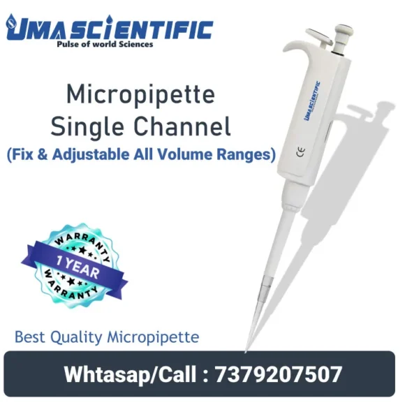 Uma Scientific: Trusted Micropipette Manufacturer and Lab Instrument Exporter in India