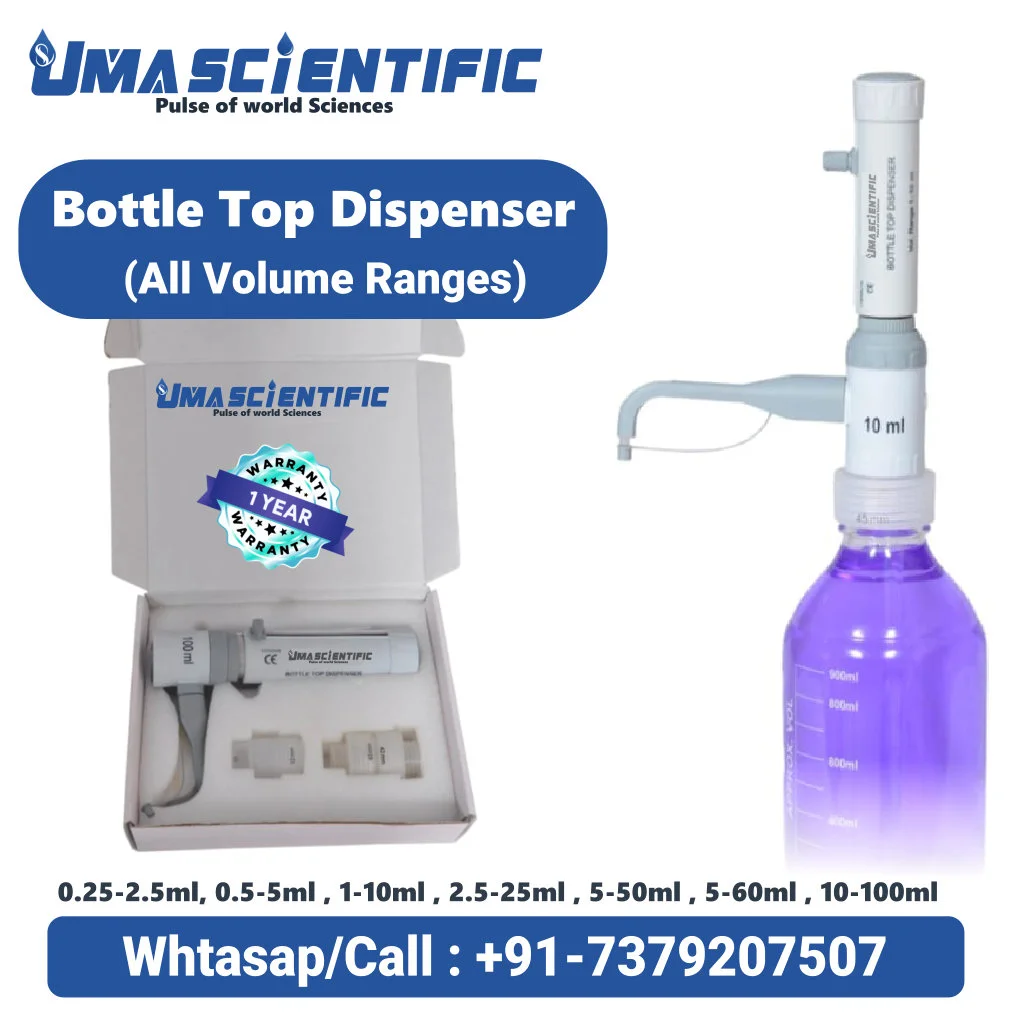 Bottle Top Dispenser | Liquid Handling Method Uma Scientific