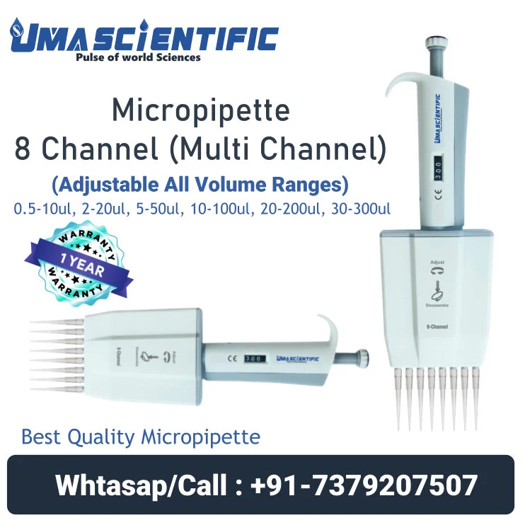 Micropipette Manufacturer in India | Uma Scientific
