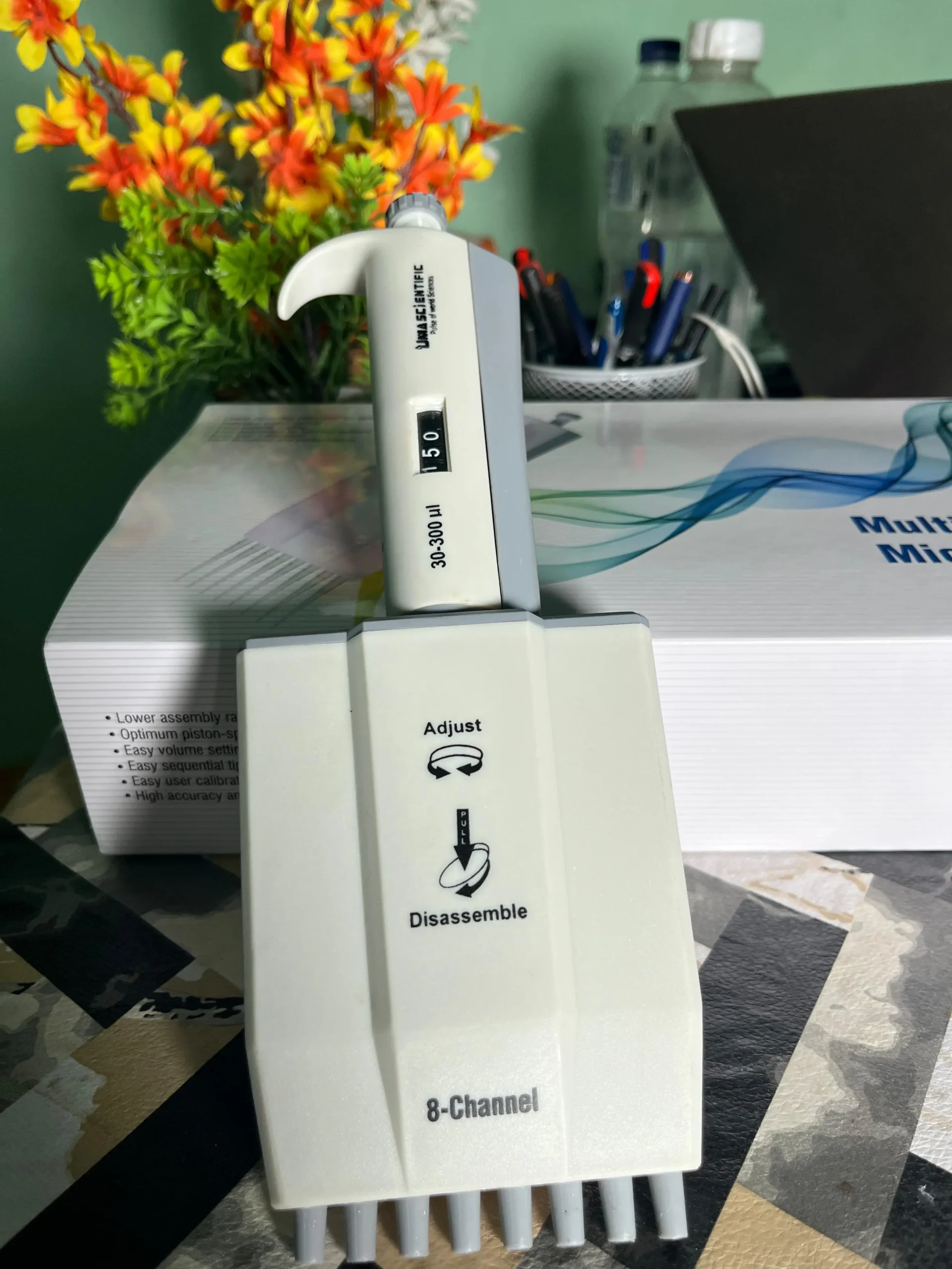 Multichannel Micropipettes (8-Channel and 12-Channel) | Multi-channel micropipette uma scientific
