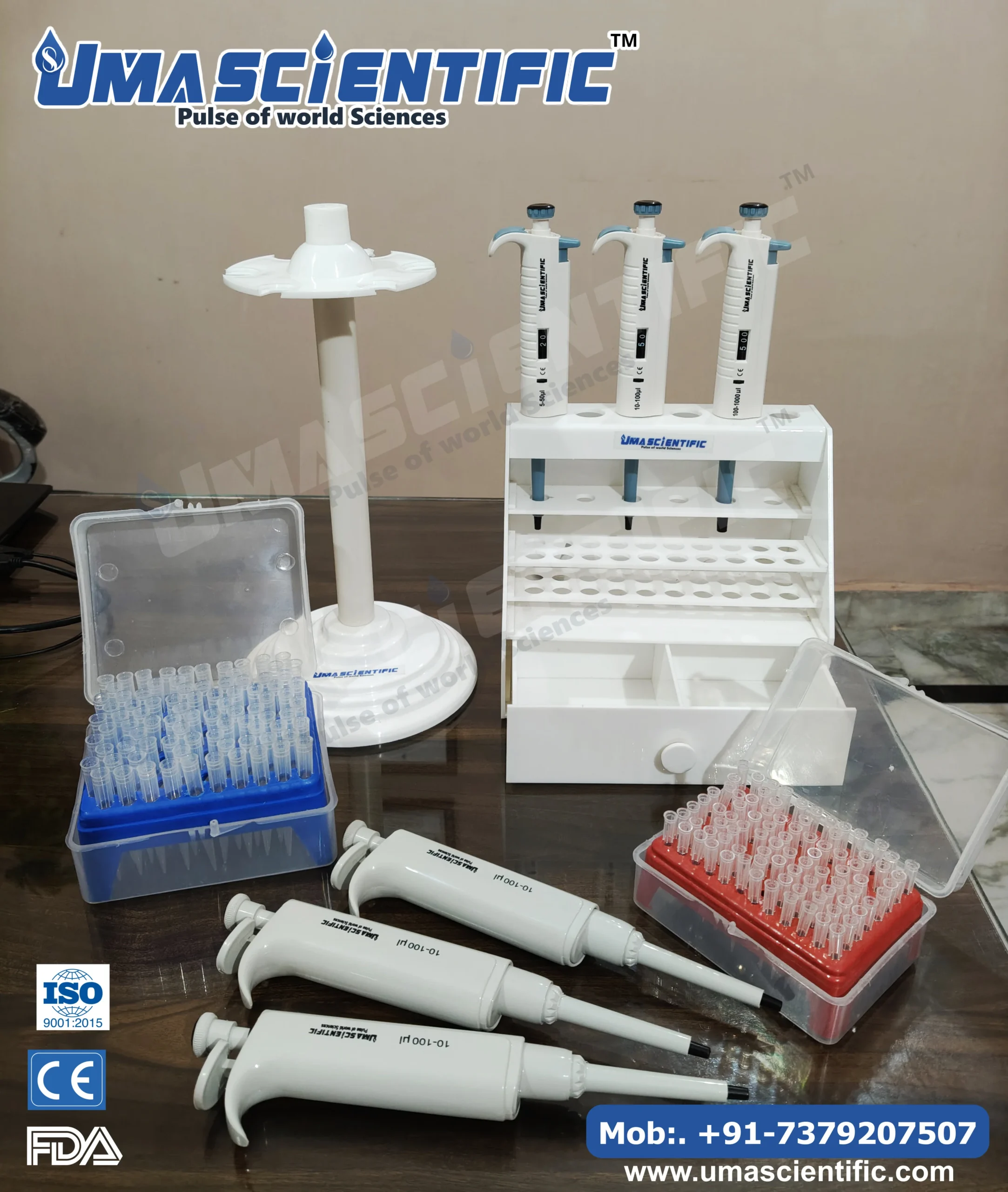 Uma Scientific – Gujarat’s Leading Micropipette Manufacturer Across All 33 Districts