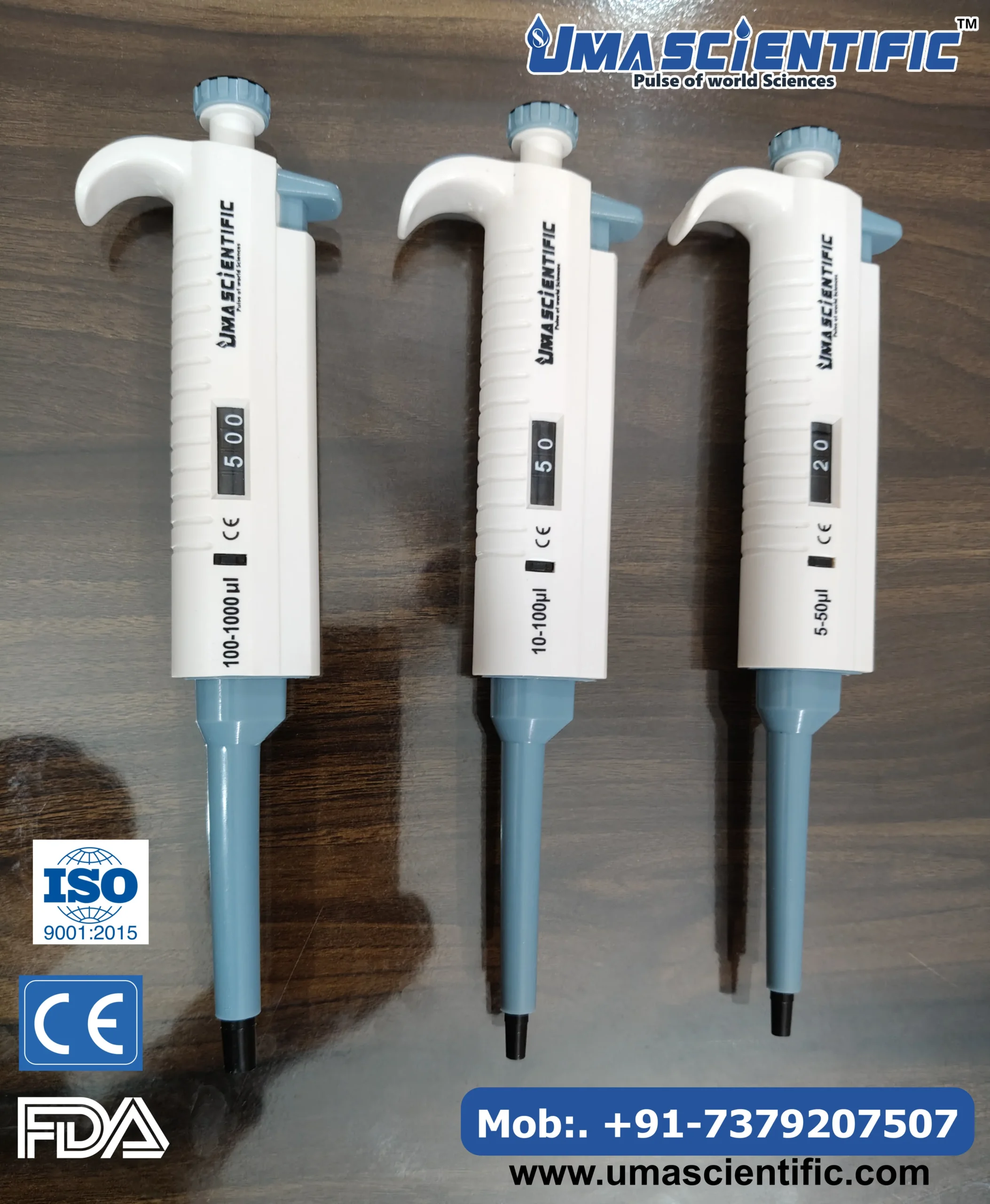 Micropipette 10–100 µL Price – UMA Scientific