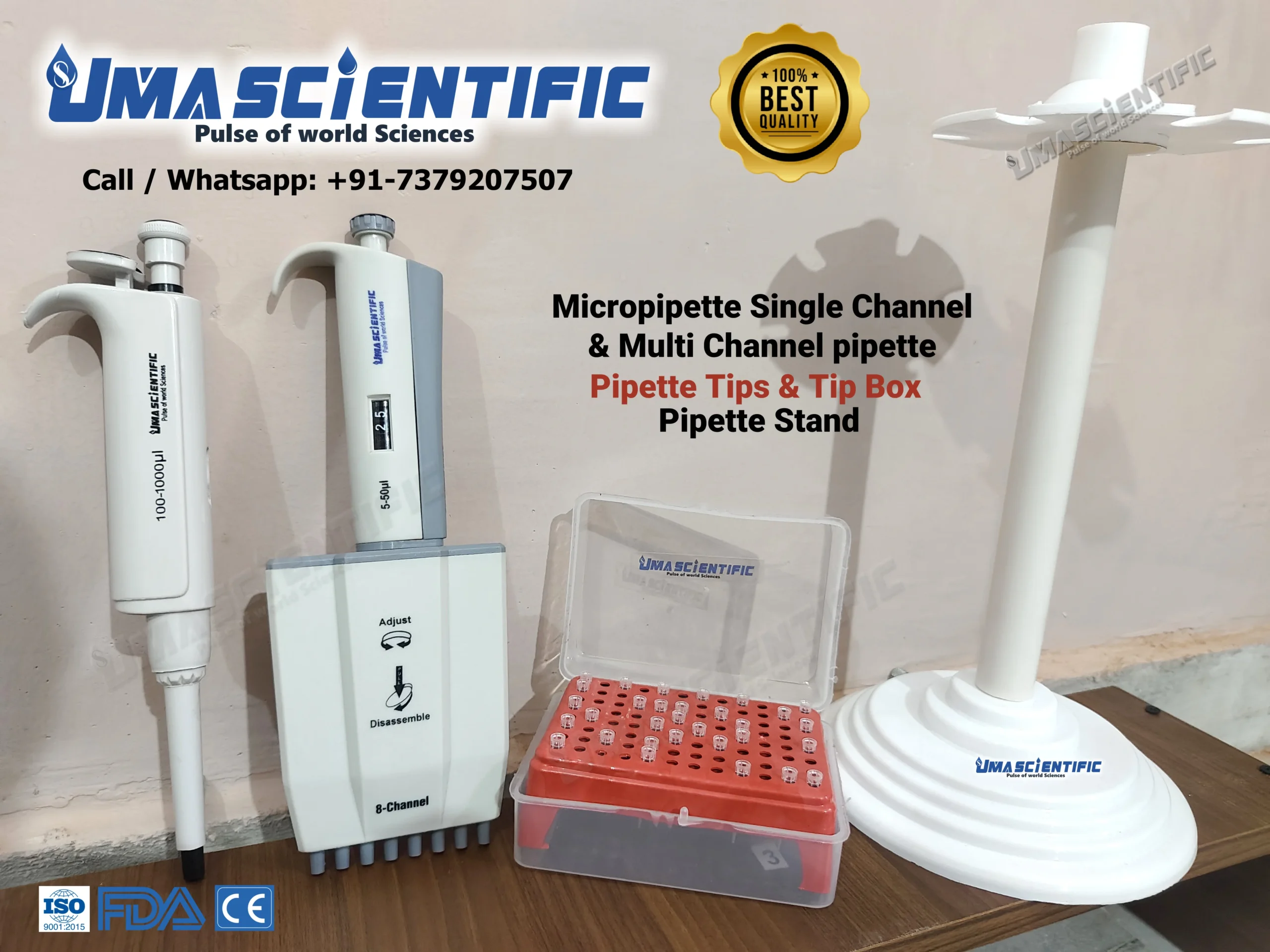 Micropipette 100–1000 µl Price – UMA Scientific
