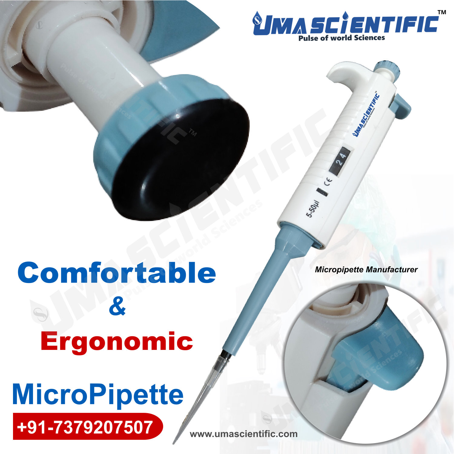 Variable Volume Micropipette India